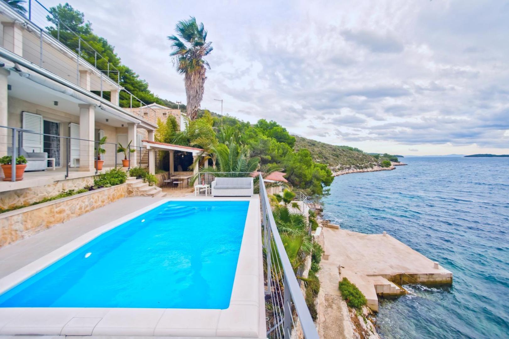 Villa Oceanus Hvar Town Exterior foto